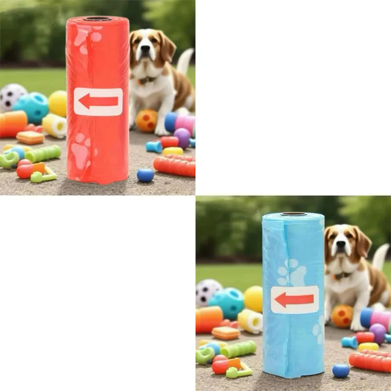 Dog Poop Bags Biodegradable Pet Garbage Bag Cat Doggie Outdoor Home Clean Refill Garbage Poop Bag Pet Supplies