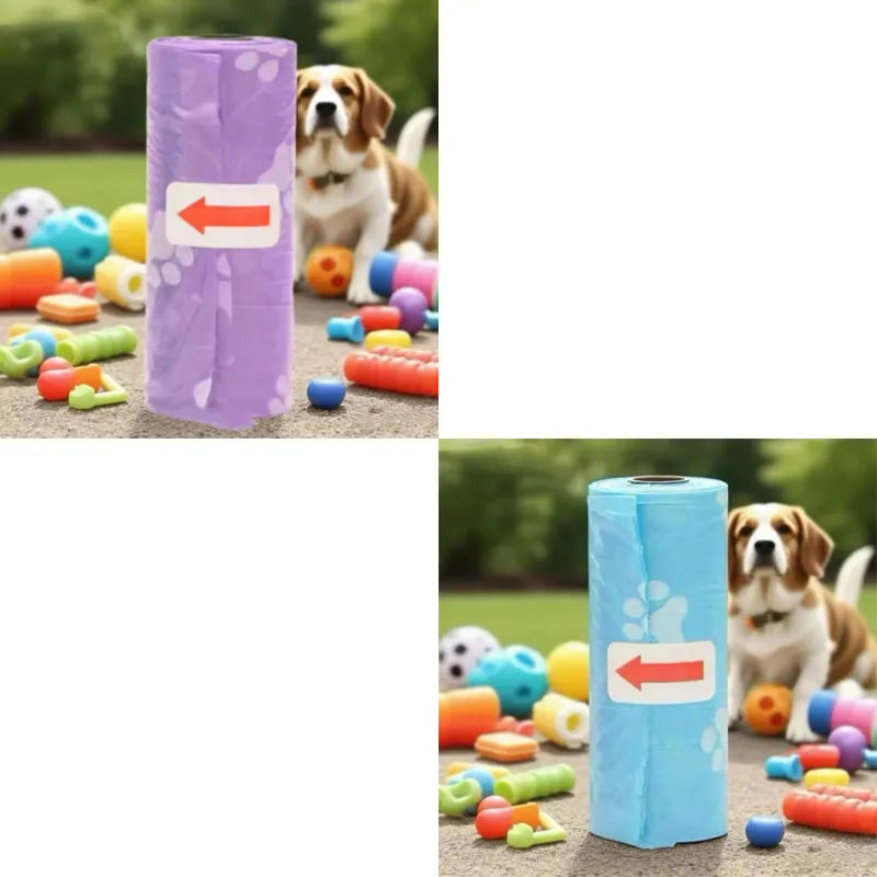 Dog Poop Bags Biodegradable Pet Garbage Bag Cat Doggie Outdoor Home Clean Refill Garbage Poop Bag Pet Supplies