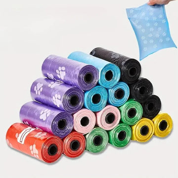 Dog Poop Bags Biodegradable Pet Garbage Bag Cat Doggie Outdoor Home Clean Refill Garbage Poop Bag Pet Supplies
