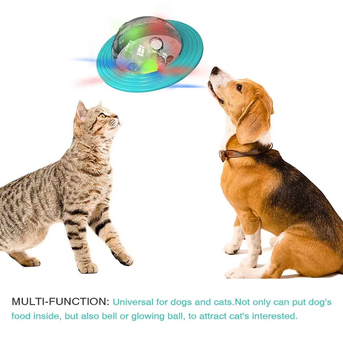 Multi-function Feeder Puppy Slow Feeder Interactive Cat Toy Dog Outdoor Training Toy Improve IQ For Small Medium Large Dogs Cats