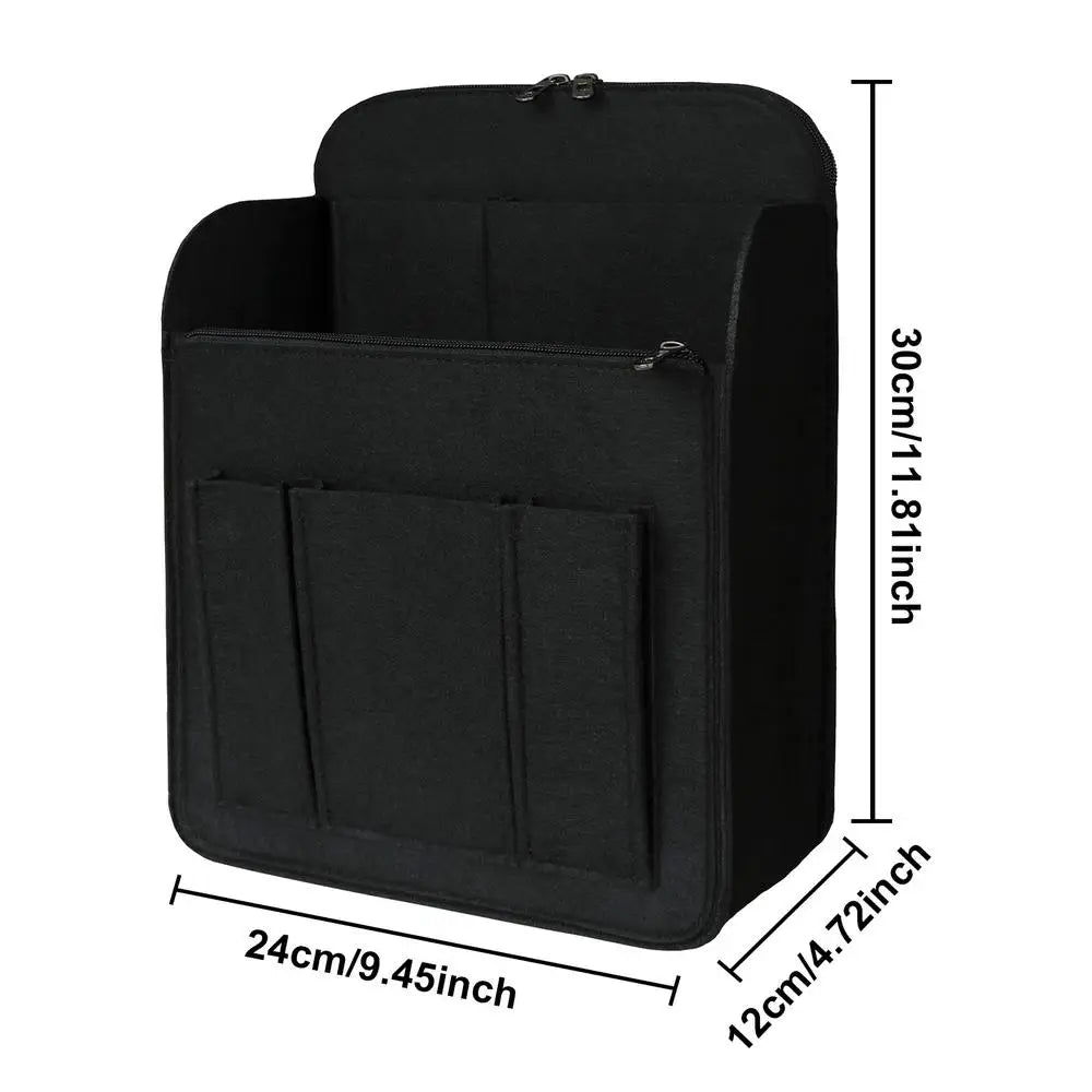 Portable Storage Organizer Bag Bookbag Organizer Rucksacks Insert With Multiple Pockets for Bottles Umbrellas Cosmetics Phones