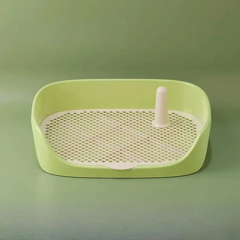 Portable Dog Potty Tray Large Indoor Pet Litter Box Puppy Training Toilet Pad Holder Pet Toilet for Puppies Dogs Pet Accessory