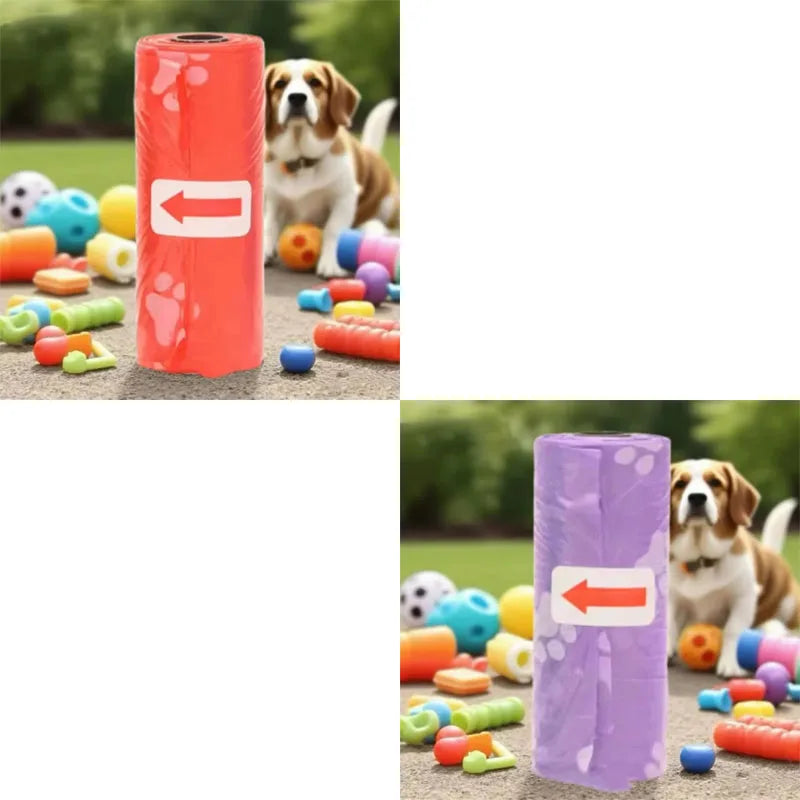 Dog Poop Bags Biodegradable Pet Garbage Bag Cat Doggie Outdoor Home Clean Refill Garbage Poop Bag Pet Supplies