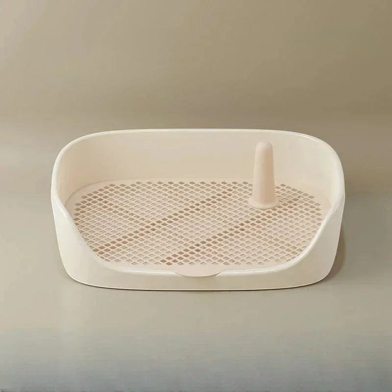 Portable Dog Potty Tray Large Indoor Pet Litter Box Puppy Training Toilet Pad Holder Pet Toilet for Puppies Dogs Pet Accessory
