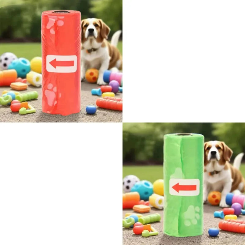 Dog Poop Bags Biodegradable Pet Garbage Bag Cat Doggie Outdoor Home Clean Refill Garbage Poop Bag Pet Supplies